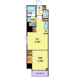 レーヴ半蔵門の物件間取画像